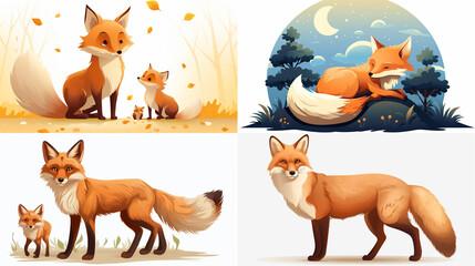 Wall Mural - fox