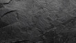 © Uuganbayar - Black abstract background. Dark rock texture. Black stone background with copy space for design. Web banner. Wide.