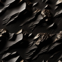 Black Stone Texture, Background, Rock
