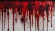 © Clown Studio - Red blood splatter on a grunge wall illustration