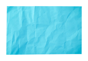 Wall Mural - damaged blue paper isolated
