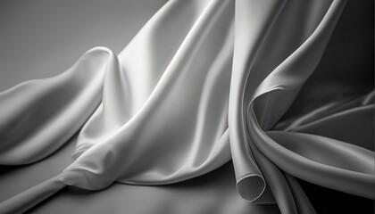 premium and shiny silky fabric texture background fashion or glamour generative ai