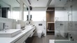© VERTEX SPACE - house beautiful ideas concept bathroom with contemporary interior design style and decoration home interior background,ai generate