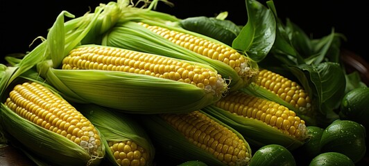 Wall Mural - corn on the cob