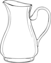 Sketch Of A Jug