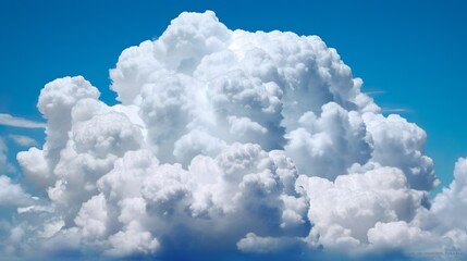 white aesthetic set isolated on a blue background. render soft round cartoon fluffy clouds icon in t