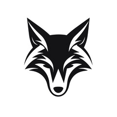 Wall Mural - Fox logo, fox icon, fox head, vector
