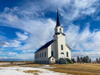 Belleview Lutheran church in South Dakota