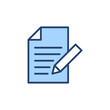 © avaicon - Note icon vector. notepad sign and symbol