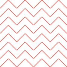 Red Zigzag Texture Seamless On White Background