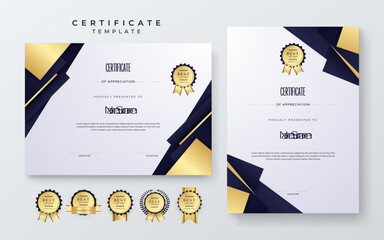 professional diploma certificate template in premium style