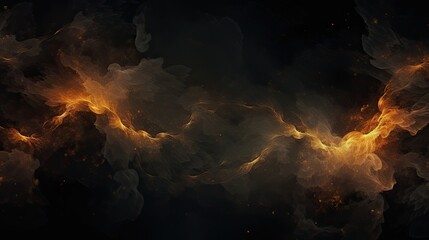Wall Mural - fire smoke abstract background
