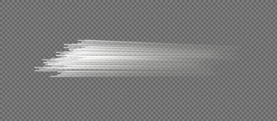 Wall Mural - horizontal radiant lines, internet technology speed sense vector background