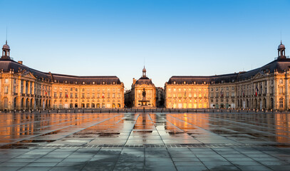 Wall Mural -  Place de la Bourse in Bordeaux , France