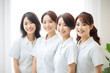 © AGSTRONAUT - A group of skincare clinic worker in smile