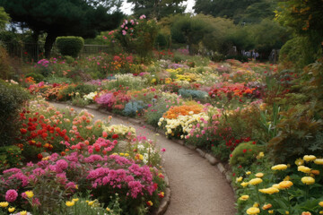 Wall Mural - Flower Garden