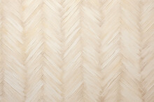 Soft Herringbone Pattern, Hygge Ambiant Style, Cream And Beige, Acrylic Paint With Subtle Texture