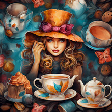 Enchanting Tea Soiree: Girl's Wonderland Tea Party 