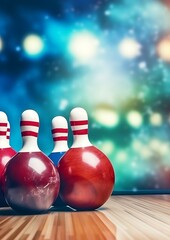 Sticker - Mesmerizing bowling themes a symphony of bowling invites
