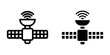 Satelite icon. sign for mobile concept and web design. vector illustration
