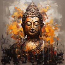 Buddha. Generative AI