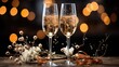 © Sven - A pair of champagne flutes