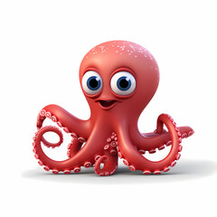 Sticker - Octopus Illustration