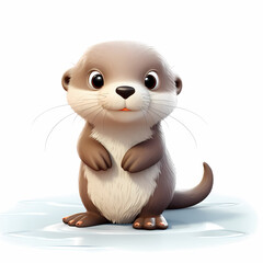 Wall Mural - Otter