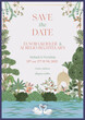 © Graphicify - Traditional Indian Mughal wedding invitation card design. Save the date invitation card for printing vector illustration.