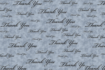 Wall Mural - Thank you greeting background