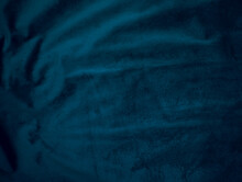 Navy Blue Textile Background, Blue Velvet Pleated Background Image, Blue Fabric Silk For Background Web Design Wallpaper,