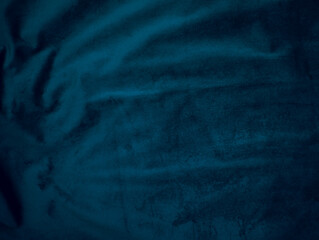 navy blue textile background, blue velvet pleated background image, blue fabric silk for background 