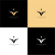 Company logo vector - gold
