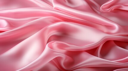 abstract creative pink wave background, Generative AI