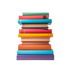 Poster - Colorful hardcover books