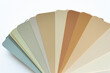 earthy harmony- assorted paint chip samples