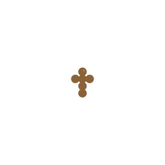 Sticker - Wooden cross