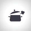 cooking pan icon, food cooked icon. pan icon.
