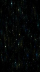Wall Mural - Spinning Sparkle Stars With Motion Sky