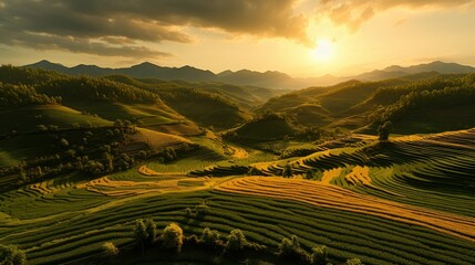 Rice Terrace, Generative AI