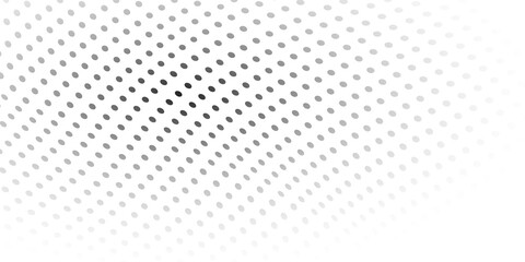 Wall Mural - Dot pattern background. Distortion dots. Halftone effect. Abstract black and white background with dot.