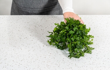 Wall Mural - Fresh parsley