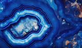 Fototapeta Konie - A close up of a blue rock. Mineral stone surface. Generative AI tools