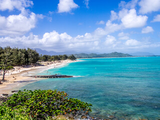 Kailua Beach on the Hawaiian island of Oahu