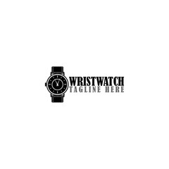 Wall Mural - Watches frame logo design template. Watches icon isolated on white background