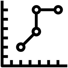 Wall Mural - digital marketing vector line icons