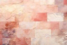Breccia Aurora Marble, Pink, Cream, Beige Hues, Tiles