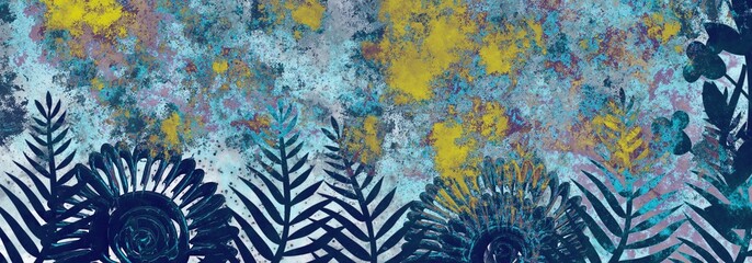  background with stripes colorful leafe modern winter vintage texture abstract pattern love grunge effect on the blue sky color and yellow backdrops image wallpaper fabrics summer embody design art 