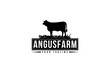 © Dyn Studio - cow farm logo vector icon illustration