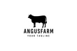 © Dyn Studio - cow farm logo vector icon illustration